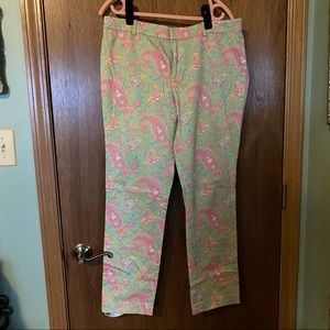 Lauren by Ralph Lauren Paisley Print Pants
